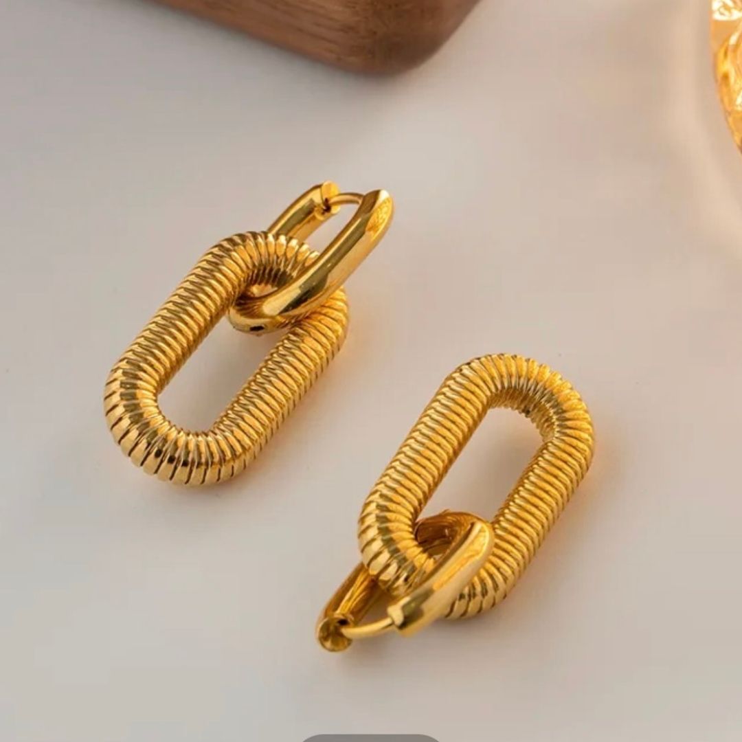 CHAINLINK EARRING
