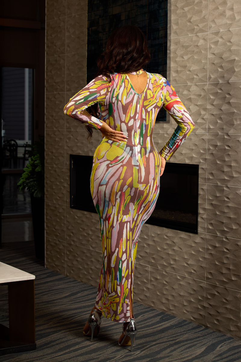 SPARKLE MAXI DRESS