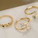 GOLD CLASSIC RING SET