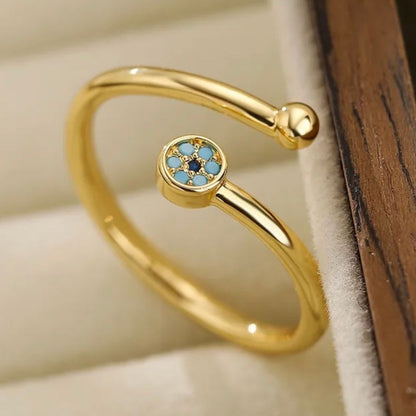 GOLD CLASSIC RING SET