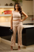 DIDI CREAMY SLEEVELESS SET