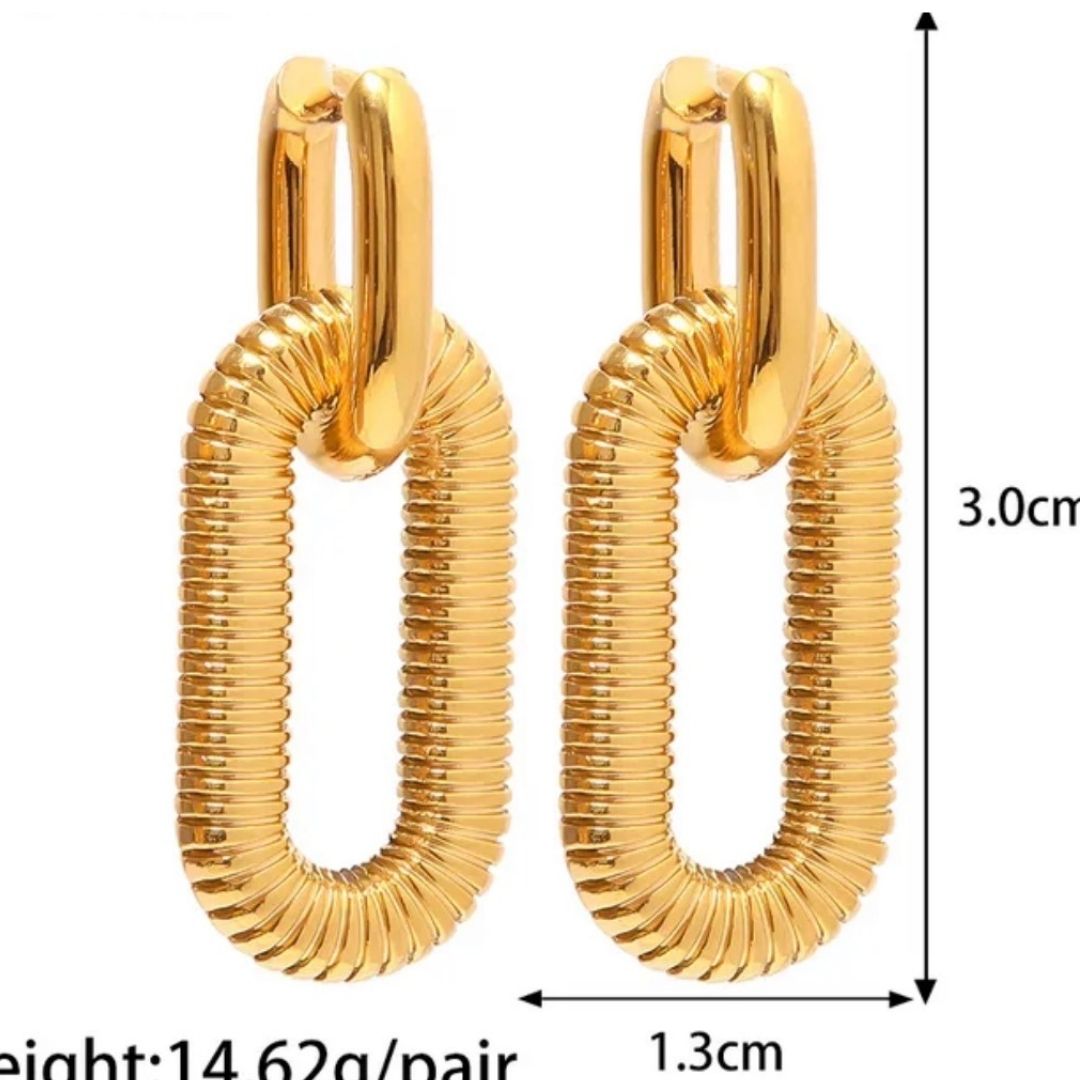 CHAINLINK EARRING
