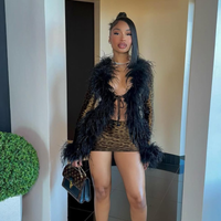 FABULOUS LEOPARD MINI DRESS