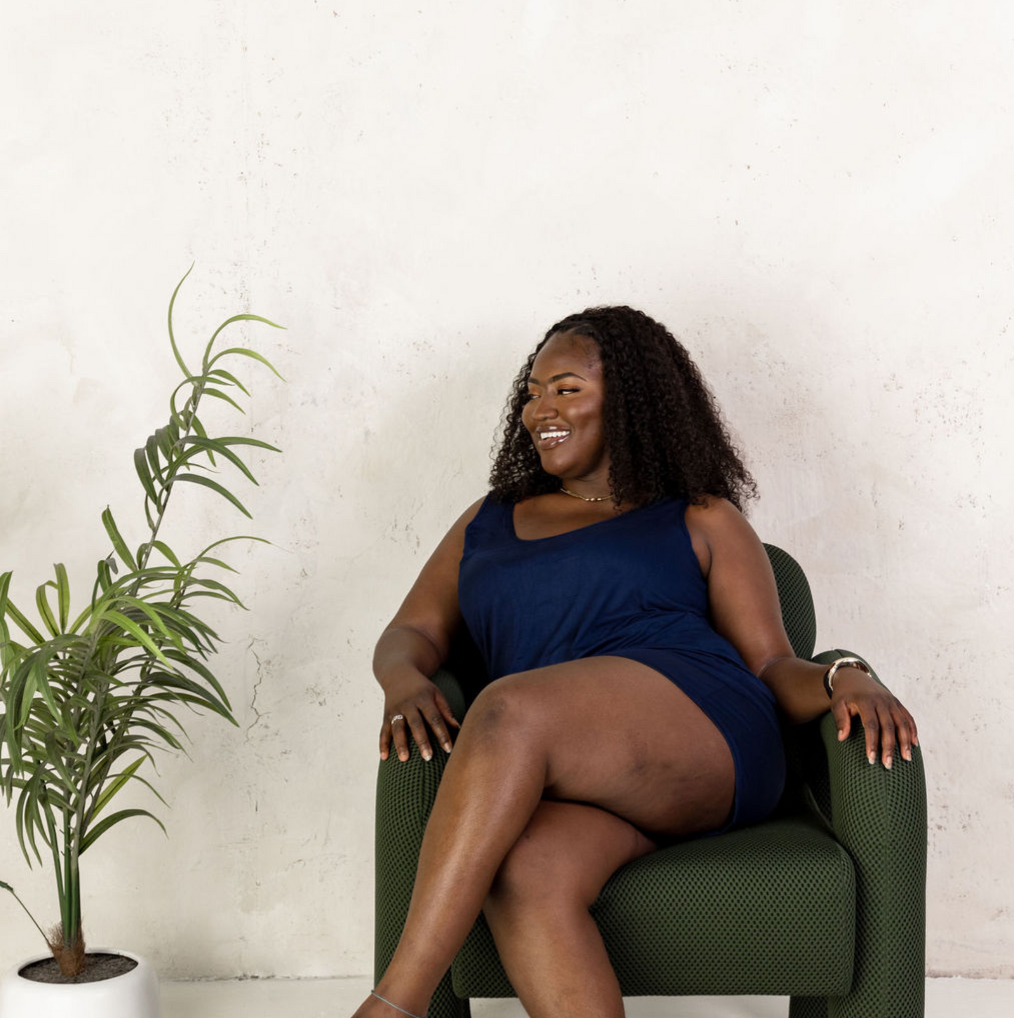 TIFANNY NAVY BLUE LOUNGE SET