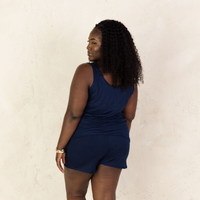 TIFANNY NAVY BLUE LOUNGE SET