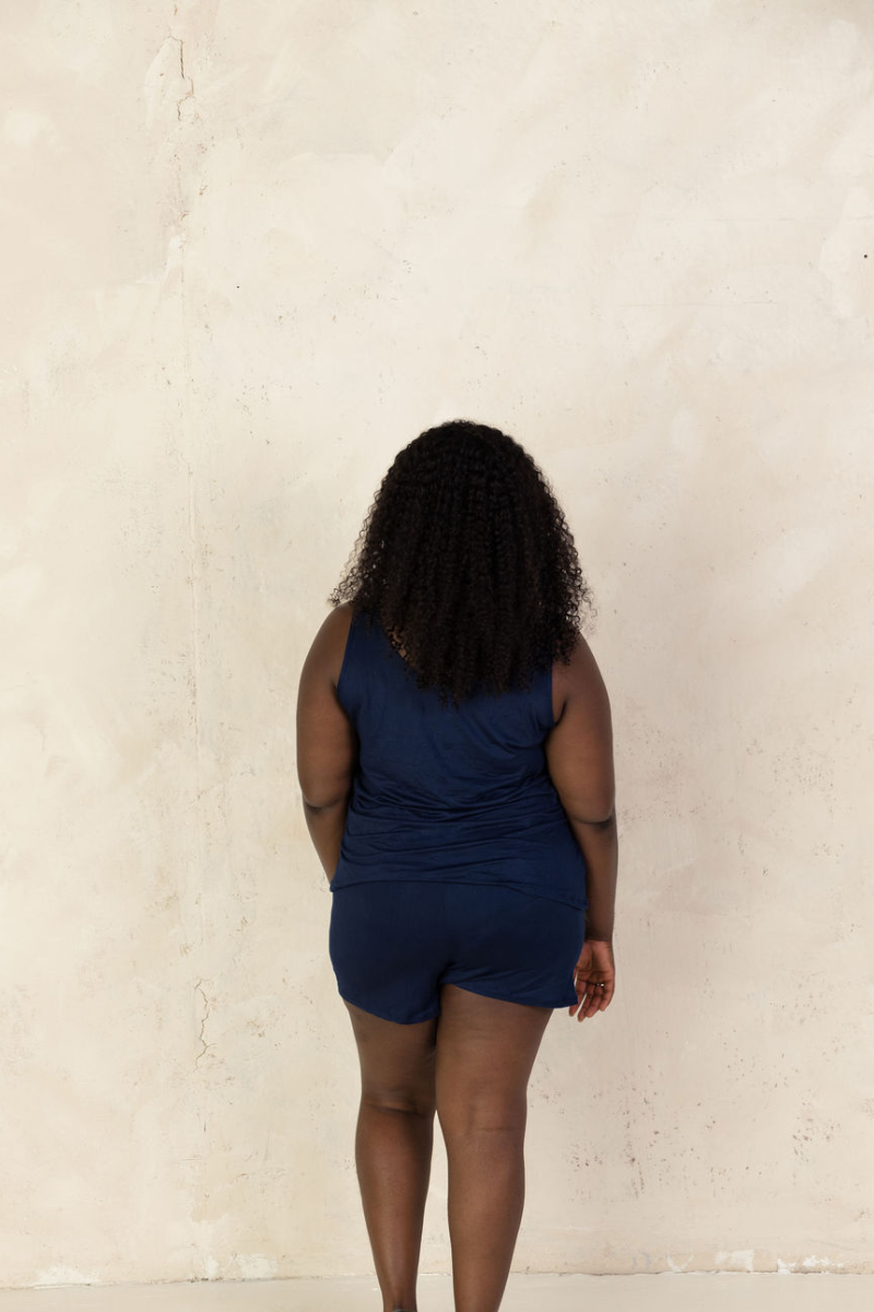 TIFANNY NAVY BLUE LOUNGE SET