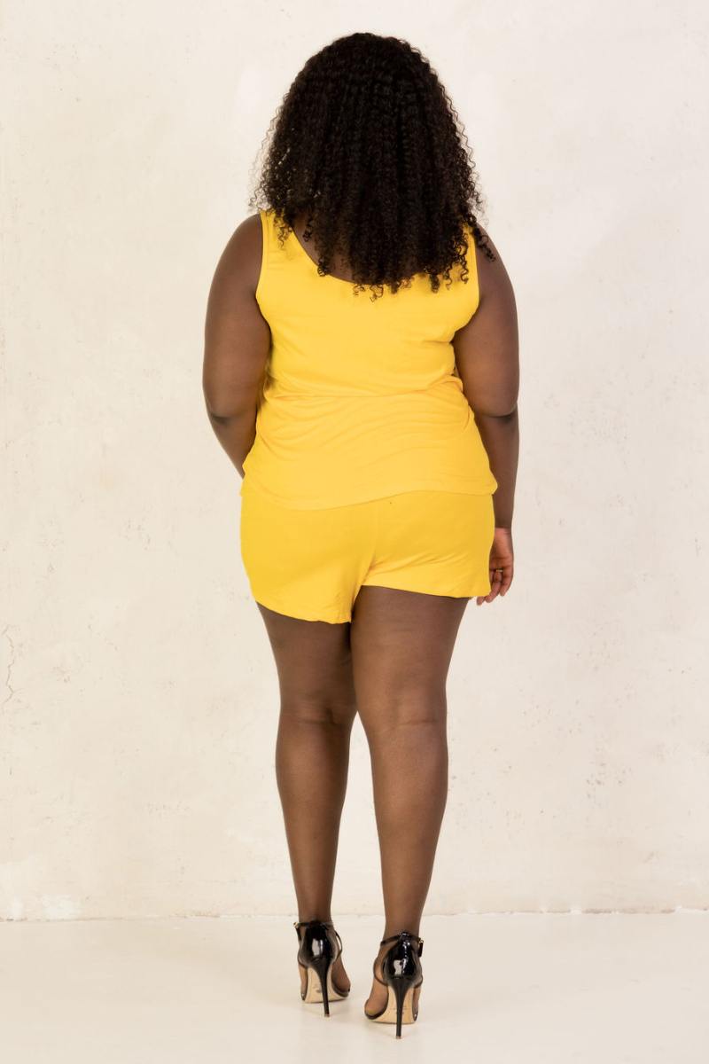 TIFANNY YELLOW LOUNGE SET