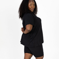 TIFANNY BLACK LOUNGE SET