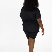 TIFANNY BLACK LOUNGE SET