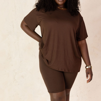 TIFANNY BROWN LOUNGE SET