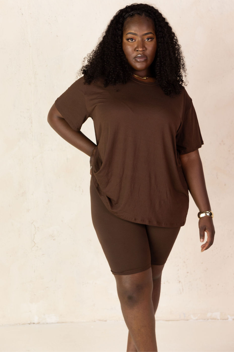 TIFANNY BROWN LOUNGE SET