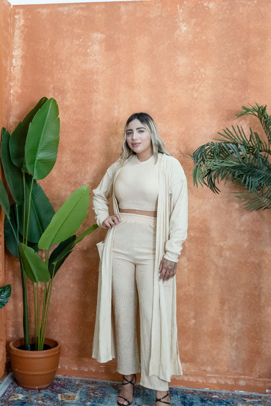 HEAVENLY BEIGE 3 PIECE SET