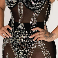 ROOFTOP RHINESTONE JUMPSUIT