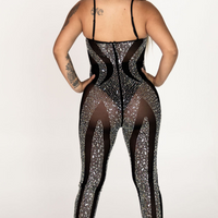 ROOFTOP RHINESTONE JUMPSUIT