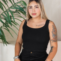 BLACK TANK TOP