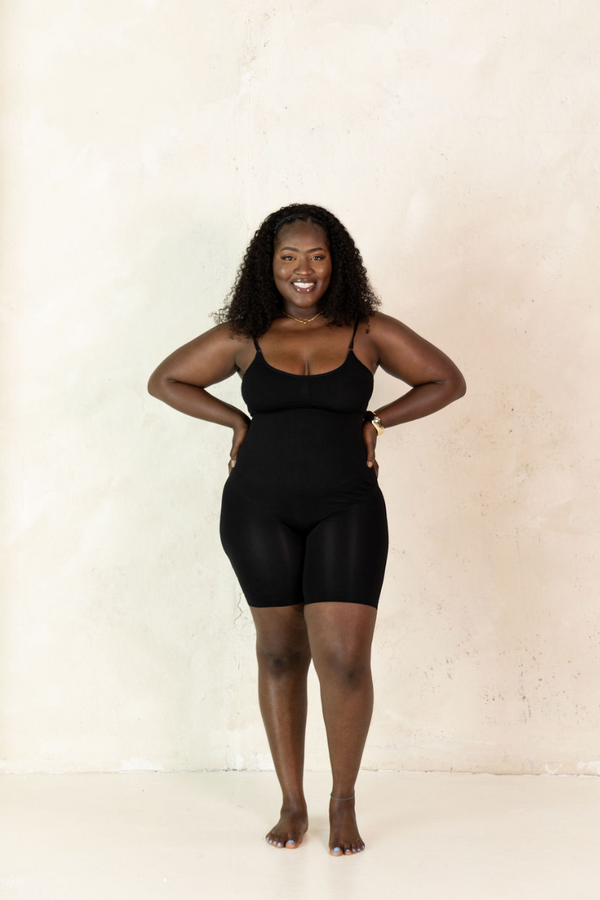 SEAMLESS BLACK FULL BODY SHAPEWEAR