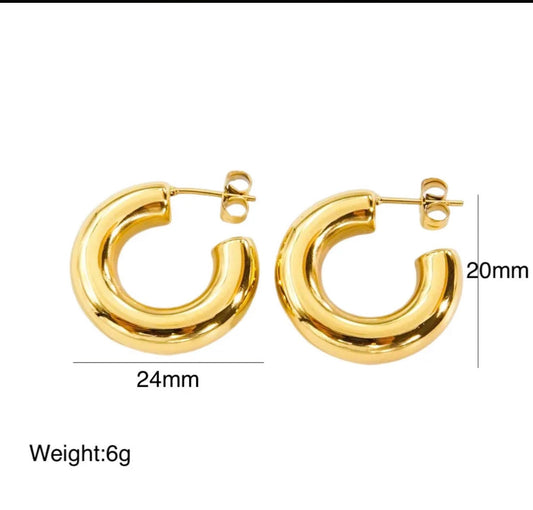 MINI HOOPS EARRING